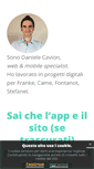Mobile Screenshot of danielecavion.it